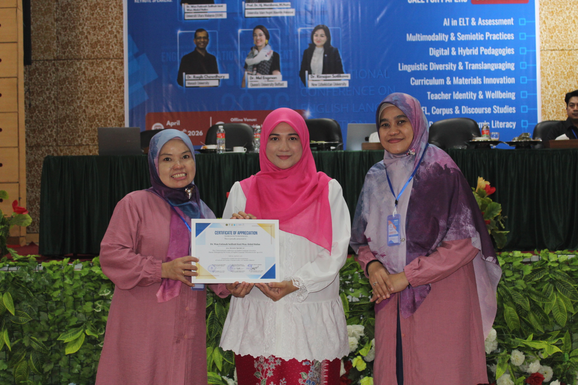 Implementasi Kerja Sama Tingkat Internasional, Prodi PBI FTK UIN Alauddin Makassar Hadirkan Pembicara dari Universiti Utara Malaysia