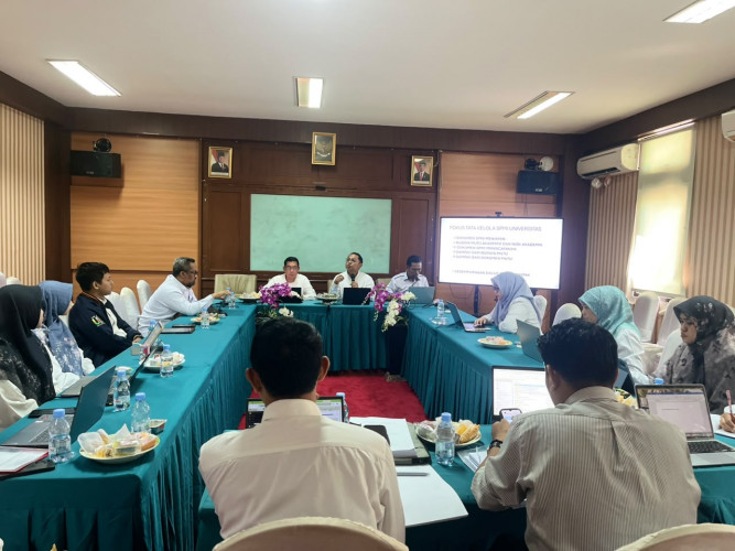 Pimpinan dan GPM Prodi PBI FTK UIN Alauddin Makassar Ikuti Sosialisasi Dokumen SPMI